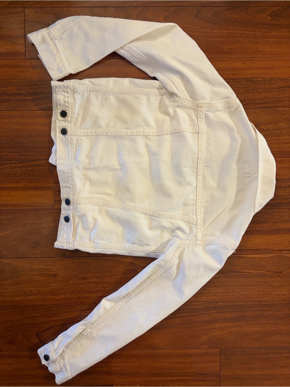 Able White Denim Jacket - Women's Classic - Picture 3 of 5